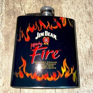 New Jim Beam Fire Flask